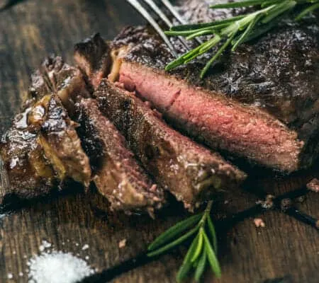Medium Well_, 1. Blue Rare, 3. Medium Rare, 4. Medium, 5. Medium Well, 6. Well Done