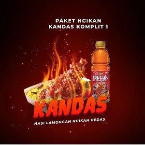 NASI LAMONGAN KANDAS_, 1. Ngikan Sambal Woku, 2. Ngikan Sambal Oseng Mercon, 3. Ngikan Sambal Acar Kuning, 4. Ngikan Sambal Matah, 5. Ngikan Salero Padang, 6. Ngikan Mie Goreng, 7. Ngikan Rice Box, 8. Ngikan Pop, 9. Ngikan Nasi Lamongan Kandas, 10. Happy Box Ngudang