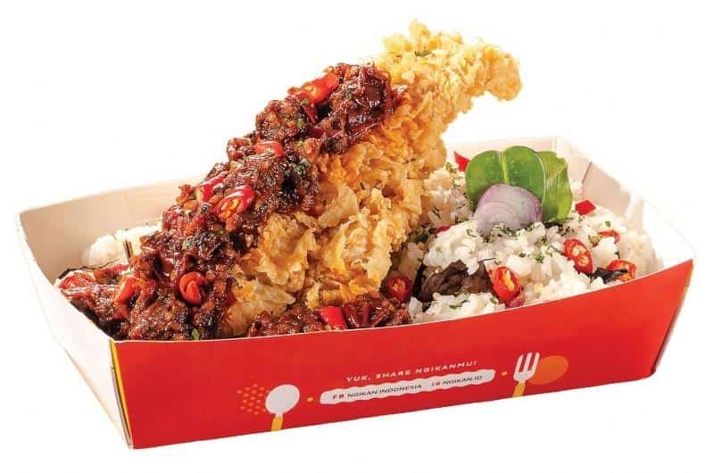 ngikan sambal oseng mercon, 1. Ngikan Sambal Woku, 2. Ngikan Sambal Oseng Mercon, 3. Ngikan Sambal Acar Kuning, 4. Ngikan Sambal Matah, 5. Ngikan Salero Padang, 6. Ngikan Mie Goreng, 7. Ngikan Rice Box, 8. Ngikan Pop, 9. Ngikan Nasi Lamongan Kandas, 10. Happy Box Ngudang