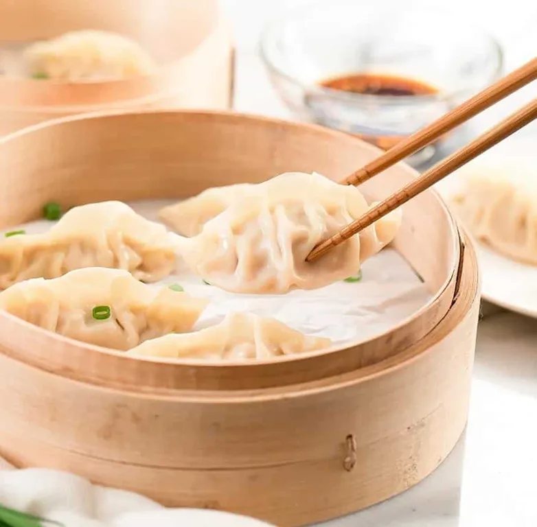 Jiao Zi, 1. Tangbao, 2. Sheng Jian, 3. Jiao Zi, 4. Goutie, 5. Wonton, 6. Siu Mai, 7. Cha Siu Bao, 8. Tangyuan, 9. Har Gow, 10. Bao Zi