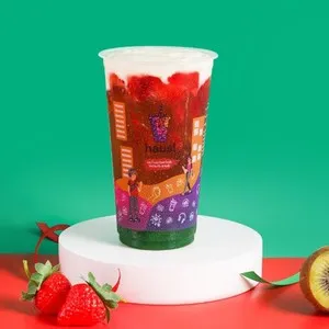 kiwi berry cheese tea_