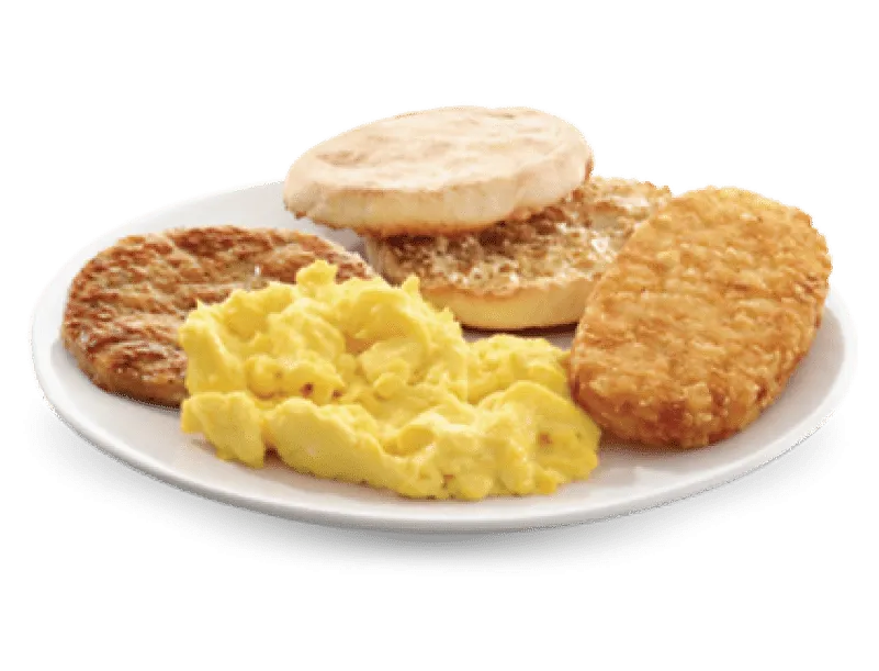 Big Breakfast, 1. Big Breakfast, 2. Egg McMuffin, 3. Sausage McMuffin, 4. Breakfast Wrap, 5. Nasi Uduk McD, 6. Bubur Ayam McD, 7. Egg And Cheese Muffin, 8. Sausage McMuffin with Egg, 9. Hotcakes 3, 10. Chicken Muffin with Egg
