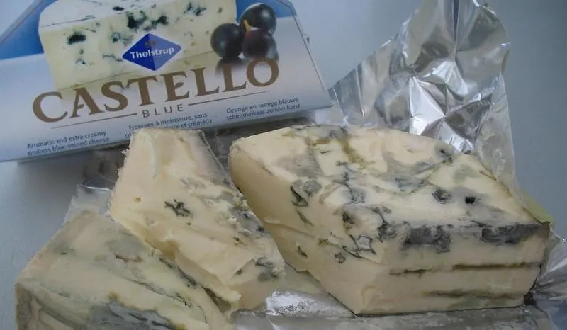 Bla Castello, 1. Blue Cheese Denmark/ Danablu, 2. Havarti, 3. Vesterhavsost, 4. Danbo, 5. Esrom, 6. Bla Castello, 7. Samsø, 8. Mycella, 9. Maribo, 10. Fynbo
