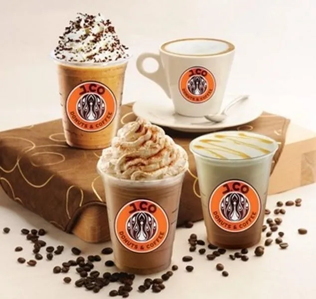 Cappuccino Berry, 1. Avocado Frappe, 2. Iced Thai Tea, 3. Jcocchino, 4. Cappuccino Berry, 5. Jcoccino Honey Dates Frappe, 6. Hot Tea Selection, 7. Caramel Cappuccino, 8. Strawberry Yoghurt Frappe, 9. Green Tea Latte, 10. Hot/Iced Chocolate