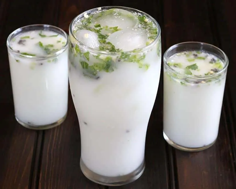 Chaas_, 1. Chaas, 2. Thandai, 3. Masala Milk, 4. Falooda, 5. Lassi, 6. Jigarthanda, 7. Haldi Doodh, 8. Badam Doodh, 9. Sweet Lassi, 10. Bhang Lassi