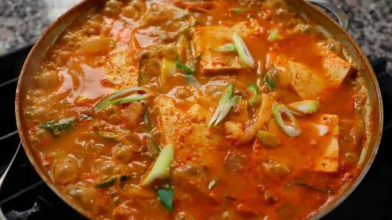 Cheonggukjang Jjiggae_, 2. Jjigae, 4. Jeongol, 1. Budae Jjigae, 2. Kimchi Jjigae, 3. Sundubu Jjigae, 4. Doenjang Jjigae, 5. Kongbiji Jjigae, 6. Cheonggukjang Jjiggae, 7. Ahl jjigae