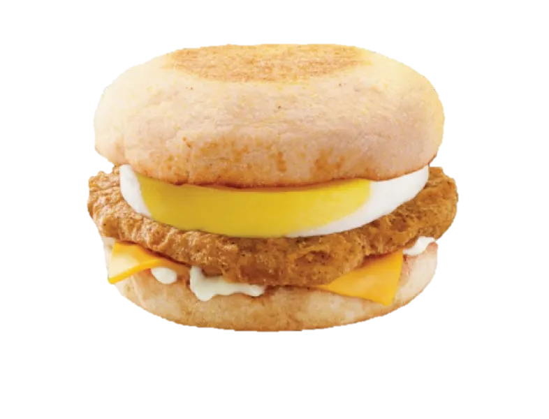 Chicken Muffin with Egg, 1. Big Breakfast, 2. Egg McMuffin, 3. Sausage McMuffin, 4. Breakfast Wrap, 5. Nasi Uduk McD, 6. Bubur Ayam McD, 7. Egg And Cheese Muffin, 8. Sausage McMuffin with Egg, 9. Hotcakes 3, 10. Chicken Muffin with Egg