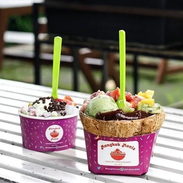 Coconut Delight Premium, Pilihan Es Krim, Pilihan Pudding, Pilihan Topping, Rekomendasi Menu Paling Enak di Mangkok Manis