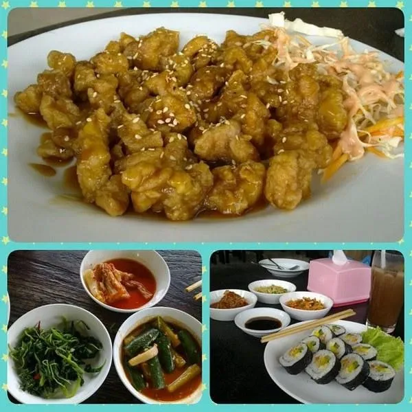 Dak Gan Jeong, 1. Hot and Spicy Cheese Tteokbokki, 2. Samgyetang, 3. Kimchi Boggeumbap and Cheese, 4. Jjajangmyeon, 5. Jjamppong, 6. Japchae, 7. Rabokki, 8. Ojingeo Bokkeum, 9. Bulgogi, 10. Dak Gan Jeong