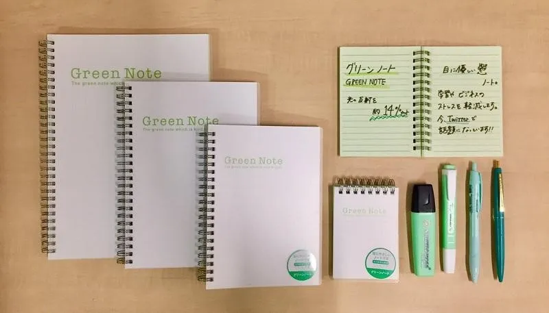 Double Ring Green Note, 1. FriXion Ball Pens, 2. Masking Tape, 3. Double Ring Green Note, 4. Nakabayashi Lifestyle Tool Box, 5. Washi, 6. Penghapus Bertema, 7. FriXion Light, 8. Dr. Grip CL PlayBorder 0.3 ｍｍ, 9. Hobonichi Planner, 10. Kokuyo Stapleless Stapler