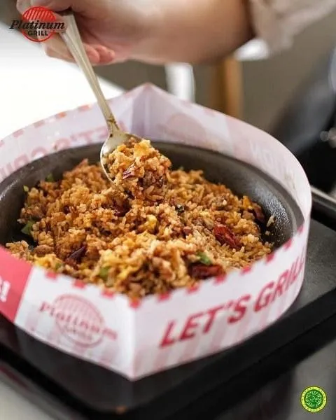Spicy Beef Fried Rice, 1. Double Beef & Egg Pepper Rice, 2. Saikoro Beef Steak, 3. Bibimbap Grill , 4. Spicy Beef Fried Rice, 5. Grilled Fish Sambal Matah, 6. Combo Teppanyaki, 7. Tom Yum Steamboat Set, 8. Crispy Chicken Butter Sauce, 9. Marble Beef Steak, 10. Kangkung Hotplate