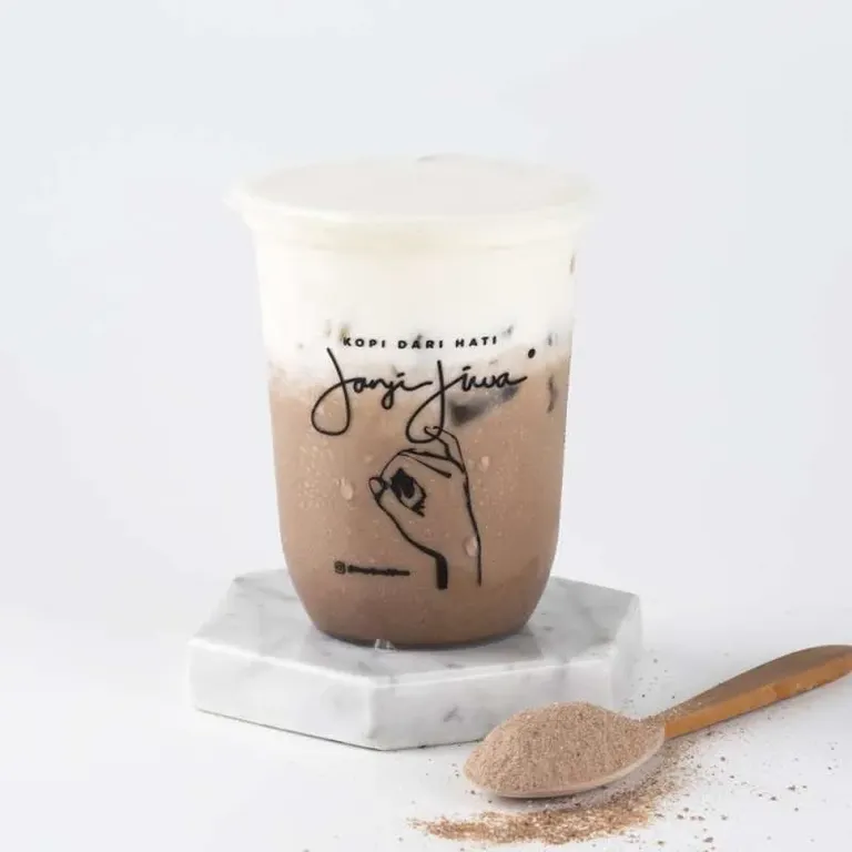 milo macchiato, 1. Es Kopi Susu, 2. Caramel Creamy Latte, 3. Brown Sugar Milk Tea with Cincau, 4. Es Kopi Pokat, 5. Soy Coffee Latte, 6. Ice Latte, 7. Soy Matcha Latte, 8. Milo Macchiato, 9. Aren Oat Latte, 10. Teh Dolce, 1. Beef Truffle Mayo, 2. Hamburg Curry Mayo, 3. Cheezy Crispy Chicken Mentai, 4. Crunchy Choco Cheese, 5. Spicy Bulgogi, 6. Beef Rendang