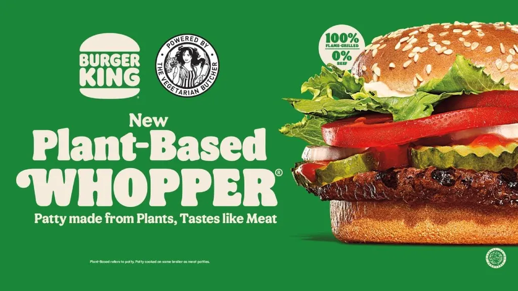 plant based whopper, 1. Paket 1 PC Boneless , 2. BBQ Steakhouse Beef, 3. Classic Crispy Chicken Burger, 4. Plant Based Whopper, 5. Nasi King Box, 6. Jalapeno Cheesy Fries, 7. Whopper Junior, 8. BBQ Beef Rasher, 9. Mozzarella Cheeseburger, 10. Cheeseburger, 11. Fish Burger, 12. Super Float, 1. Italian Kings Beef Burger, 2. Kuro Ninja Beef Burger, 3. Ayam Yuzu, 4. Sakura Beef Burger, 5. Tropical Delight Beef Burger, 6. King's Chicken Geprek, 7. Cheesy King Beef Burger, 8. Purple Seoul Beef Burger