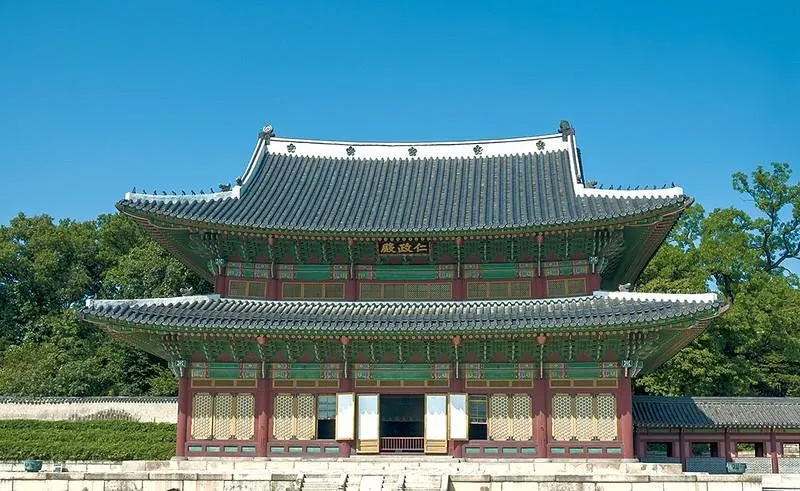 Changdeokgung, 1. Gyeongbokgung, 2. Changdeokgung, 3. Deoksugung, 4. Changgyeonggung, 5. Gyeonghuigung, 6. Gyeongju Donggung dan Wolji Pond, 7. Unhyeongung