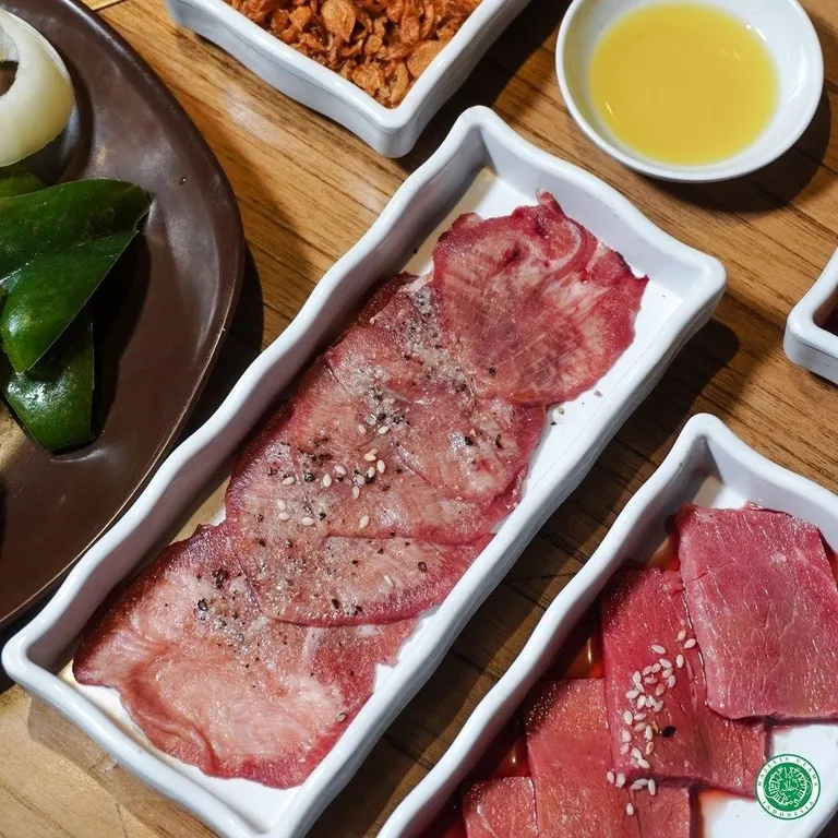 Gyu Tongue, 1. Special Beef Shabu, 2. Shaburi Wagyu Shabu, 3. Special Wagyu Shabu, 4. Tasty Karubi Garlic Butter, 5. Shimofuri Steak Double Pepper, 6. Saba Takikomi Gohan, 7. Gyu Tongue