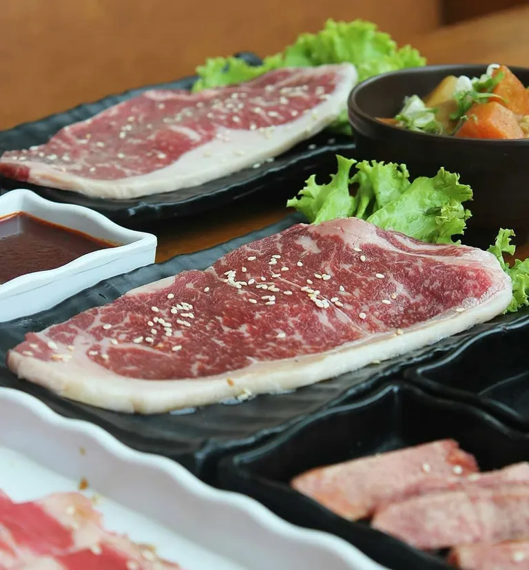 Special Wagyu Shabu, 1. Special Beef Shabu, 2. Shaburi Wagyu Shabu, 3. Special Wagyu Shabu, 4. Tasty Karubi Garlic Butter, 5. Shimofuri Steak Double Pepper, 6. Saba Takikomi Gohan, 7. Gyu Tongue