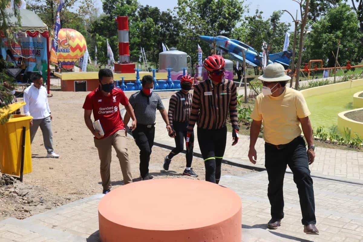 MC Edupark, 1. Heritage Trainz Loco Tour, 2. Taman Seribu Lampu, 3. Monumen Arjuna Wiwaha, 4. Grojogan Bengawan Solo, 5. Keraton Jipang, 6. MC Edupark, 7. Situs Wurawari Ngloram, 8. Kilometer 0 Cepu, 9. Taman Aryo Jipang, 10. Taman Tuk Buntung
