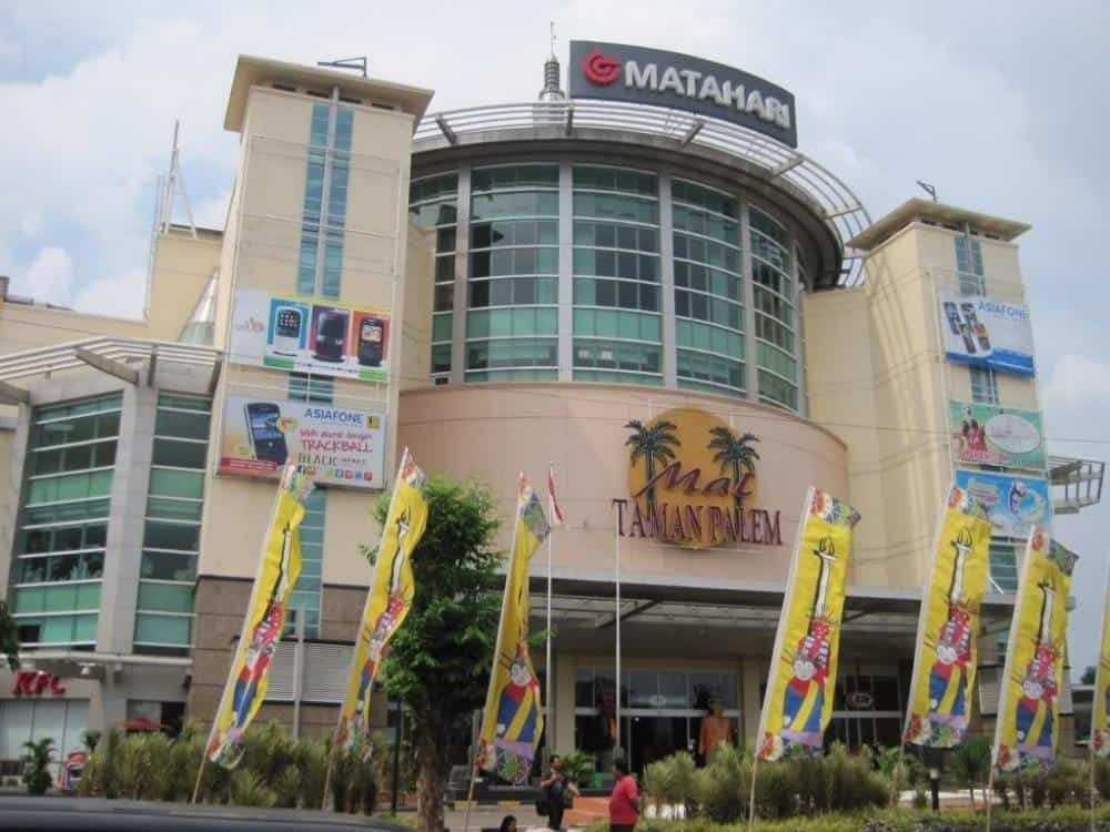 Mall Taman Palem, 1. Mall Taman Anggrek, 2. Mall Ciputra, 3. Puri Indah Mall, 4. Mall Taman Palem, 5. NEO SOHO Mall, 6. Mall Central Park, 7. Seasons City Trade Mall, 8. Glodok Plaza, 9. Lippo Mall Puri, 10. Mall Daan Mogot
