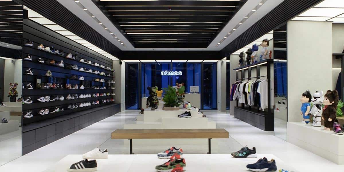 Atmos, 1. Level Up Sneakers, 3. Dope & Dapper, 4. Adidas, 6. Converse, 7. Atmos, 8. Onitsuka Tiger, 9. New Balance, 10. High Gentleman Store