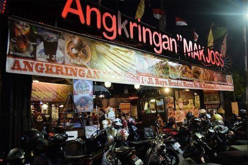 Angkringan Mak Joss, 1. Angkringan Mak Joss, 2. Angkringan Mbah Cokro, 3. Angkringan Baladewa Jembatan Merah, 4. Angkringan Wong Ayu, 5. Angkringan Jegeg Van Java, 6. Angkringan &amp; Shisha Jacira, 7. Angkringan Merah Putih, 8. Angkringan Kapok Lombok, 9. Angkringan 27, 10. Angkringan Pak Dokter