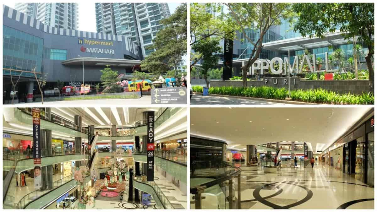 Lippo Mall Puri, 1. Mall Taman Anggrek, 2. Mall Ciputra, 3. Puri Indah Mall, 4. Mall Taman Palem, 5. NEO SOHO Mall, 6. Mall Central Park, 7. Seasons City Trade Mall, 8. Glodok Plaza, 9. Lippo Mall Puri, 10. Mall Daan Mogot
