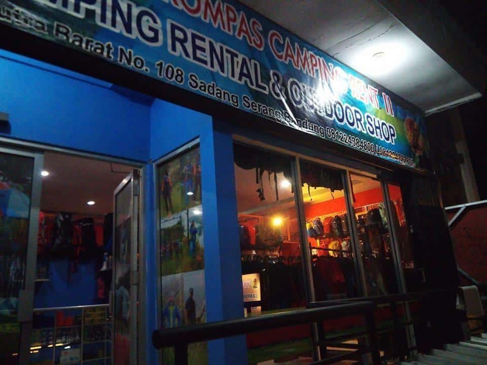 Potong Kompas, 1. Bougenville Outdoor, 2. Green Camp Gagak, 3. Fifa Outdoor Gear, 4. Alment Rentalkemp, 5. Southwind Outdoor Store, 6. Potong Kompas, 7. Compas Bidik Rental Alat Camping, 8. Erabarala Outdoor, 9. Cibiru Outdoor Rental Alat Camping, 10. Tara Adventure