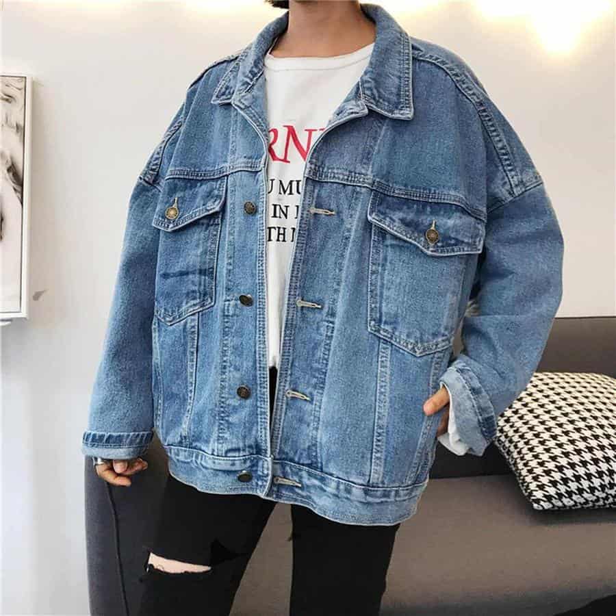 Jaket Denim, Pakaian Musim Gugur di Jepang, Pakaian Luar Musim Gugur di Jepang, Alas Kaki Saat Musim Gugur di Jepang, Aksesoris Pakaian Saat Musim Gugur di Jepang