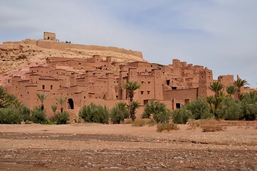 Benteng Ait Ben Hadou, 1. Medina of Marrakesh, 2. Chefchaouen Medina, 3. Kota Bersejarah Meknes, 4. Hassan Tower, 5. Kasbah de Oudaias, 6. Chellah, 7. Istana El Badi, 8. Situs Arkeologi Volubilis, 9. Benteng Ait Ben Hadou, 10. Fez Medina