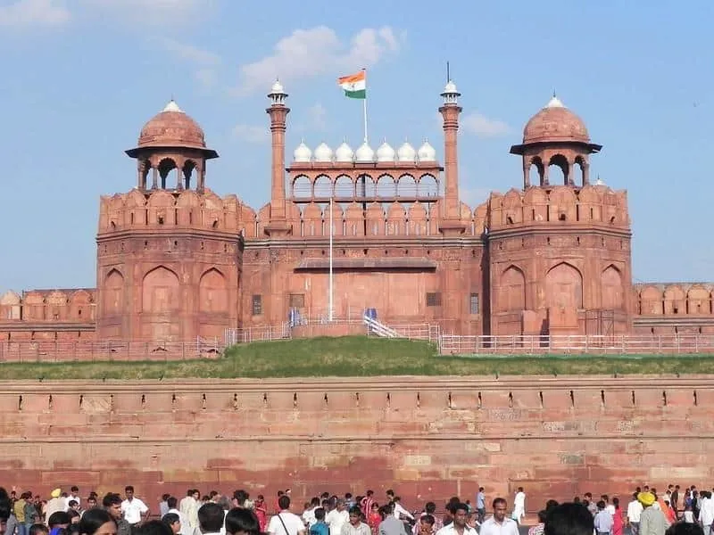 Red Fort_, 1.  Taj Mahal , 2.  Red Fort , 3. Makam Raja Humayun, 4. Masjid Jama Delhi , 5. Fatehpur Sikri , 6. Makam Raja Akbar , 7. Itmad ud-Daula , 8. Benteng Agra , 9. Benteng Akbari , 10. Pari Mahal 