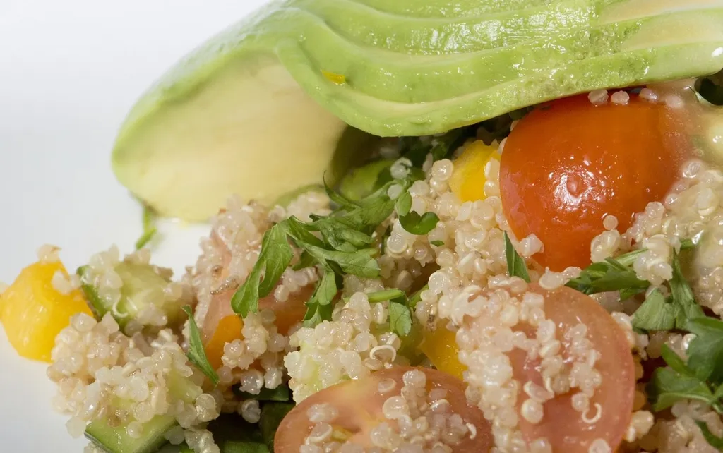 Quinoa Salad, 1. Asado, 2. Lomo de llama, 3. Milanesa, 4. Chimichurri, 5. Matambre Arrollado, 6. Parrilla, 7. Revuelto de Gramajo, 8. Locro, 9. Quinoa Salad, 10. Provoleta