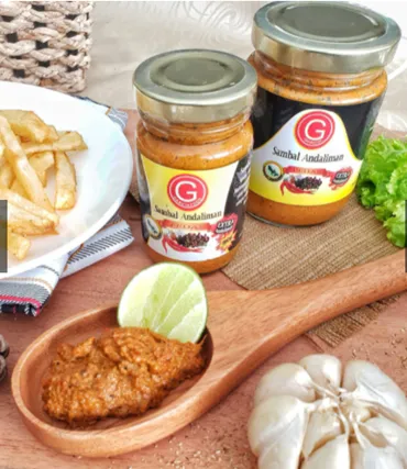 Sambal Andaliman, 1. Kerupuk Sambal Spesial, 2. Mie Gomak, 3. Sambal Andaliman , 4. Lampong Sagu , 5. Nasi Tue , 6. Ebi Udang Kering , 7. Ikan Teri Khas Sibolga
