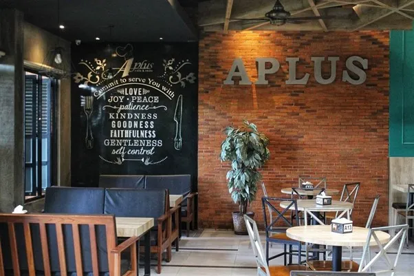 Aplus Cafe and Resto, 1. Titanium Cafe, 2. DL Cafe &amp; Resto, 3. Arya Inn Cafe, 4. Aplus Cafe and Resto, 5. Mr. Browns Cafe, 6. Cafe Massa Kok Tong, 7. Nature' Coffee and Tea House, 8. Cafe Eldivo, 9. Kedai Kopi Sedap, 10. Kopi Bahagia