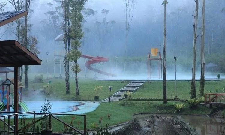Kampung Cai Ranca Upas, 1. Barusen Hills, 2. Palalangon Park, 3. Kampung Cai Ranca Upas, 4. Ciwidey Valley Hot Spring Water, 5. Kolam Alami di Kawah Rengganis, 6. EmTe Highland Resort, 7. Kolam Renang Ciwalini, 8. Kolam Renang Air Panas Cimanggu, 9. Kolam Renang Air Panas Punceling Pass