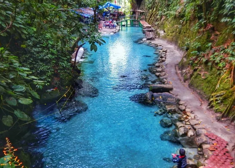 Pemandian Bah Damanik, 1. Kebun Teh Sidamanik Bah Butong, 2. Air Terjun Bah Biak, 3. Danau Rawang, 4. Pemandian Bah Damanik, 5. Pemandian Aek Simatahuting, 6. Bukit Sipolha