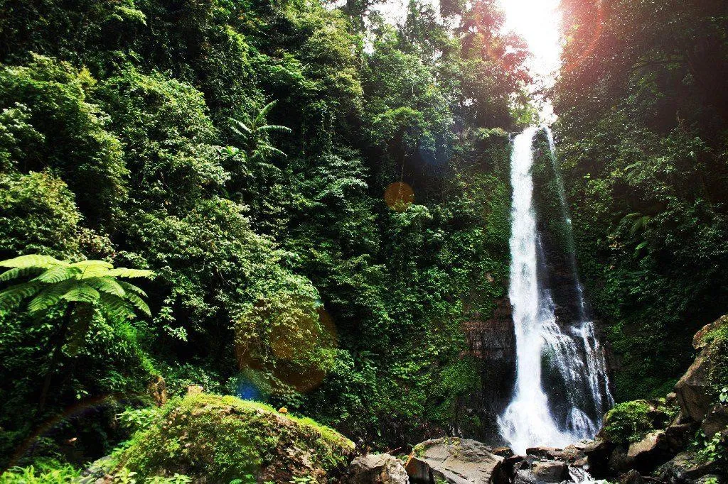 Air Terjun Gitgit, 1. Air Terjun Gitgit, 2. Blue Lagoon Air Terjun Sambangan, 3. Puncak Wanagiri, 4. Air Terjun Kroya, 5. Air Terjun Aling-Aling, 6. Air Terjun Sekumpul, 7. Air Terjun Lemukih, 8. Air Panas Banjar, 9. Kolam Yeh Sanih, 10. Pantai Lovina