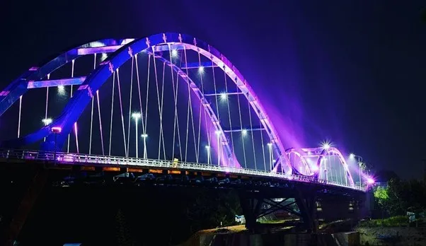 Jembatan Waterfront City, 1. Agro Wisata Bukit Naang, 2. Dermaga Tepian Mahligai, 3. Jembatan Waterfront City, 4. Stanum Bangkinang, 5. Puncak Pukatan, 6. Sungai Hijau, 7. Taman Bunga Eceng Gondok, 8. Sungai Gulamo, 9. Hutan Pinus Kampar, 10. Bukit Kelok Indah
