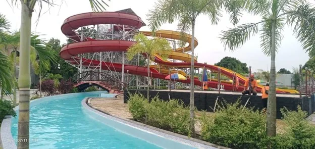 Waterland Tamora, 1. Tirta Mas Waterpark, 2. Budaya Land, 3. Taman Bunga Madirsan, 4. Waterland Tamora, 5. Wisata Punden Rejo