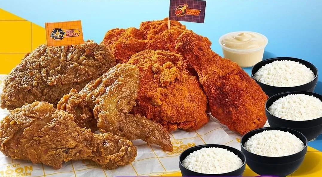 Moon Fried Chicken, 1. Korean Chicken Wings, 2. Moon Fried Chicken, 3. Meteor Chicken, 4. Korean Street Snack