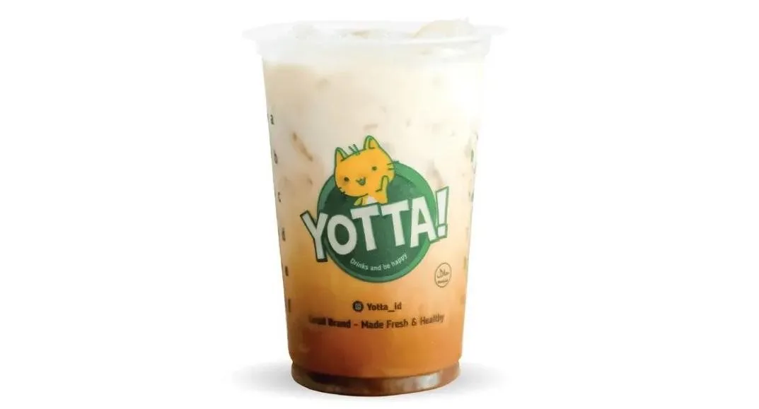 Yotta Cappucino, 1. Yotta Choco Belgian, 2. Yotta Cappucino, 3. Yotta Lava Green Tea, 4. Yotta Brown Sugar Milk Tea, 5. Yotta Brown Sugar Creamy Choco, 6. Yotta Brown Sugar Milk Tea Cheese, 7. Yotta Regal Milk Brown Sugar, 8. Yotta Egg Pudding Fresh Milk, 9. Yotta Strawberry Yogurt, 10. Yotta Avocado Choco Cheese