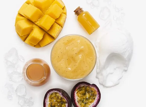 Mango Tango Crush, 1. All Berry Bang, 2. Strawberry Squeeze, 3. Banana Buzz, 4. Protein Supreme, 5. Pure Eden, 6. Energizer Juice, 7. Lean and Green Juice, 8. Mango Tango Crush, 9. Watermelon Lychee Crushed, 10. Mango Magic, 11. Veggie Juice