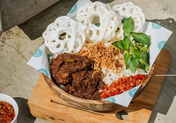 Nasi Aduk Rendang