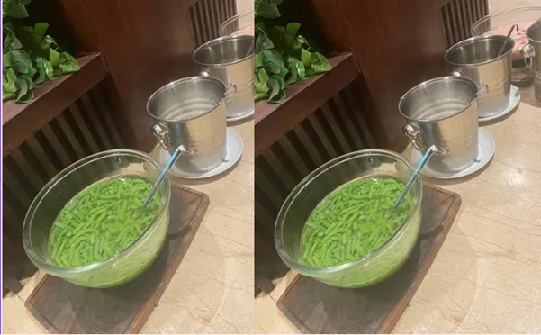 Es Cendol, Aturan Makan dan Variasi Menu di Fogo, Menu Buffet, Menu Daging, Menu Dessert