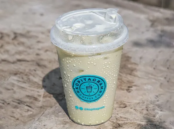 Iced Green Tea Latte