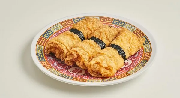 Lumpia Udang Kulit Tahu, 1. Siomay, 2. Hakau Udang, 3. Pao Telur Asin, 4. Bakmi Sapi Haka, 5. Pangsit Udang Goreng, 6. Bolo Bao Mentega, 7. Lumpia Udang Kulit Tahu, 8. Mie Chili Oil, 9. Cheong Fan Medan, 10. Onde Telur Asin, 11. Cheung Fun Hong Kong Udang, 12. Stim Ceker