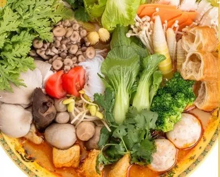 Sup Vegan, 1. Ma La Tang, 2. Sup Vegan, 3. Sichuan Hot &amp; Sour, 4. Collagen Bone Broth, 5. Pickled Mustard, 6. Ma La Spicy, 7. Ma La Ban, 8. Sichuan Lamian