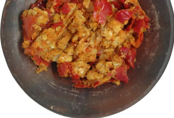 Sambal Tempe, 1. Sambal Bajak, 2. Sambal Bawang, 3. Sambal Gongso, 4. Sambal Belut, 5. Sambal Gobal Gabul, 6. Sambal Kecap, 7. Sambal Mangga Muda, 8. Sambal Nanas Muda, 9. Sambal Tahu, 10. Sambal Tempe, 11. Sambal Teri, 12. Sambal Tomat, 13. Sambal Terasi Ijo, 14. Sambal Cumi