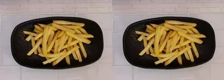 French Fries, 1. Nasi Sayap, 2. Nasi Paha Bawah, 3. Nasi Dada, 4. Paket Nasi Teh Sosro/Frestea, 5. Paket Nasi Es Teh, 6. Burger, 7. Steak, 8. Spaghetti, 9. French Fries