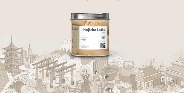 Hojicha Latte, 1. Crunchy Ferrero Rocher, 2. Rum Raisin, 3. Salted Caramel, 4. Hojicha Latte, 5. Red Wine, 6. Vilo Kenari, 7. Pistaberry, 8. Crunchy Toffee, 9. Jackfruit, 10. Boenbeans, 11. Banana Rhum-A, 1. Passion Fruit Sorbet, 2. Jeruk Kunci with Honey Sorbet, 3. Wildberry Mango Sorbet, 4. Dark Chocolate Sorbet