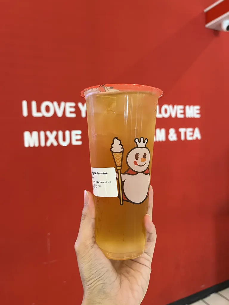 Original Jasmine Tea, 1. Red Bean Sundae, 2. Fresh Squeeze Lemon, 3. Passionfruit Jasmine Tea, 4. Pearl Milk Tea, 5. Brown Sugar Pearl Milk Tea, 6. Hawaiian Fruit Tea, 7. Lemon Earl Grey Tea, 8. Bobba Sundae, 9. Chocolate Cookies Smoothies, 10. Original Jasmine Tea
