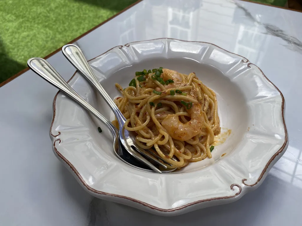 Sultan Agung Resto_Chili Oil Prawn Pasta (Copy), Sultan Agung Resto, Menu Sultan Agung Resto, Beverages, Menu Dessert, Service
